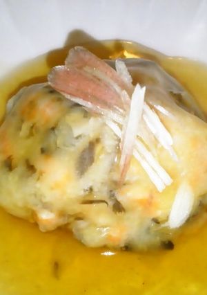 もちもち鮭豆腐あん-レシピのメイン写真