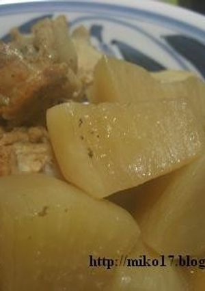圧力鍋∞大根と手羽煮-レシピのメイン写真