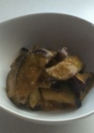 レンジで簡単「ナスの味噌炒め！」-レシピのメイン写真