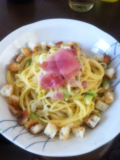ゆず胡椒風味のクリームパスタ-レシピのメイン写真