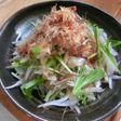 新玉&水菜のさっぱりしゃきしゃきサラダ