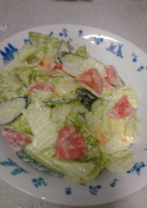 味噌マヨで!!☆★生野菜サラダ☆★-レシピのメイン写真