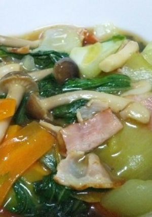 チンゲン菜のとろみ中華炒め☆-レシピのメイン写真