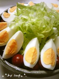 ☀ゆで卵が綺麗に切れる方法☀-レシピのメイン写真