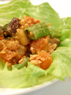 夏野菜のレタス包み-レシピのメイン写真