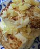 しょうがとにんにくだけ♪焼きとうふ♪
