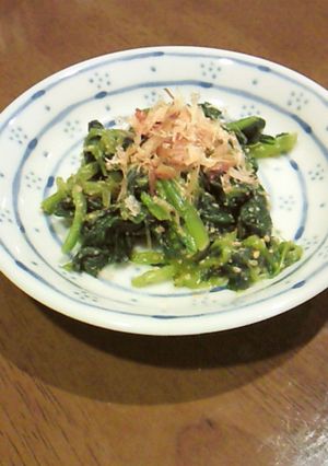 まるリル★ほうれん草のおひたし★-レシピのメイン写真