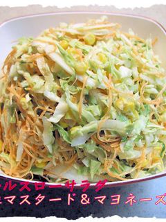 コールスローサラダ マスタード&マヨ風味-レシピのメイン写真