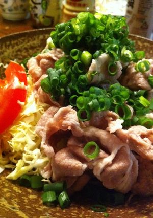 ニラだれｄｅ豚冷しゃぶ☆-レシピのメイン写真
