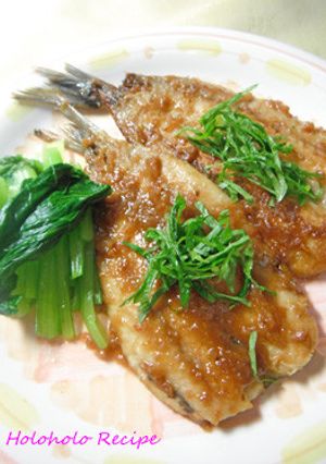 イワシの梅醤油焼き-レシピのメイン写真