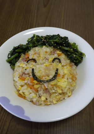 ほうれん草パクパク-レシピのメイン写真