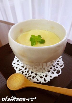材料３つ♡ふわとろメープルプリン-レシピのメイン写真