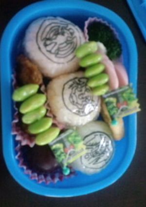 オーズキャラ弁-レシピのメイン写真