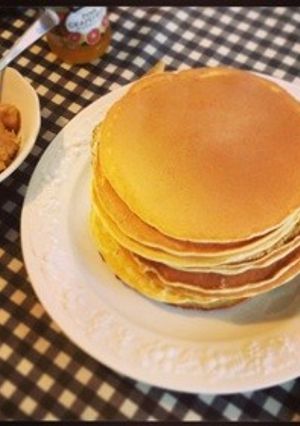 簡単しっとりふわふわパンケーキ-レシピのメイン写真