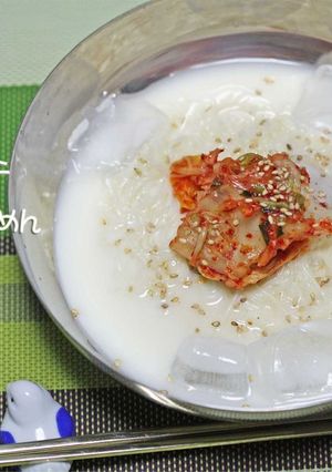 コングクス（豆乳そうめん）-レシピのメイン写真