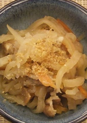 ちょこっと“す”　黒酢の切干大根の煮物-レシピのメイン写真