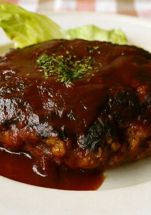 牛肉ごろっ♥♡大人のハンバーグ-レシピのメイン写真