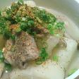 とろとろ豚軟骨でお味噌汁。