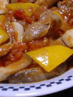 鶏レバーのトマト煮-レシピのメイン写真