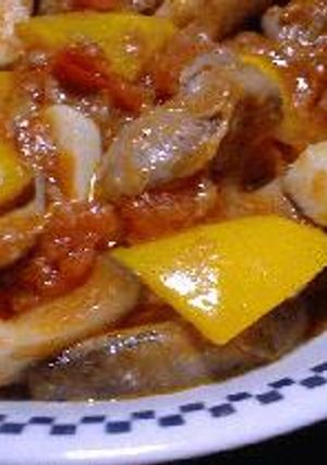 鶏レバーのトマト煮-レシピのメイン写真