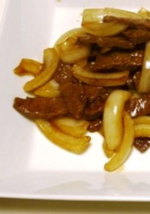 簡単！新玉ねぎと牛肉のカレー炒め-レシピのメイン写真