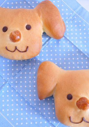 クリームパン☆わんちゃん-レシピのメイン写真