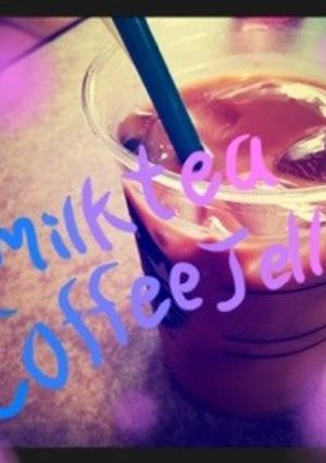 ♥ミルクティー×コーヒーゼリー♥-レシピのメイン写真