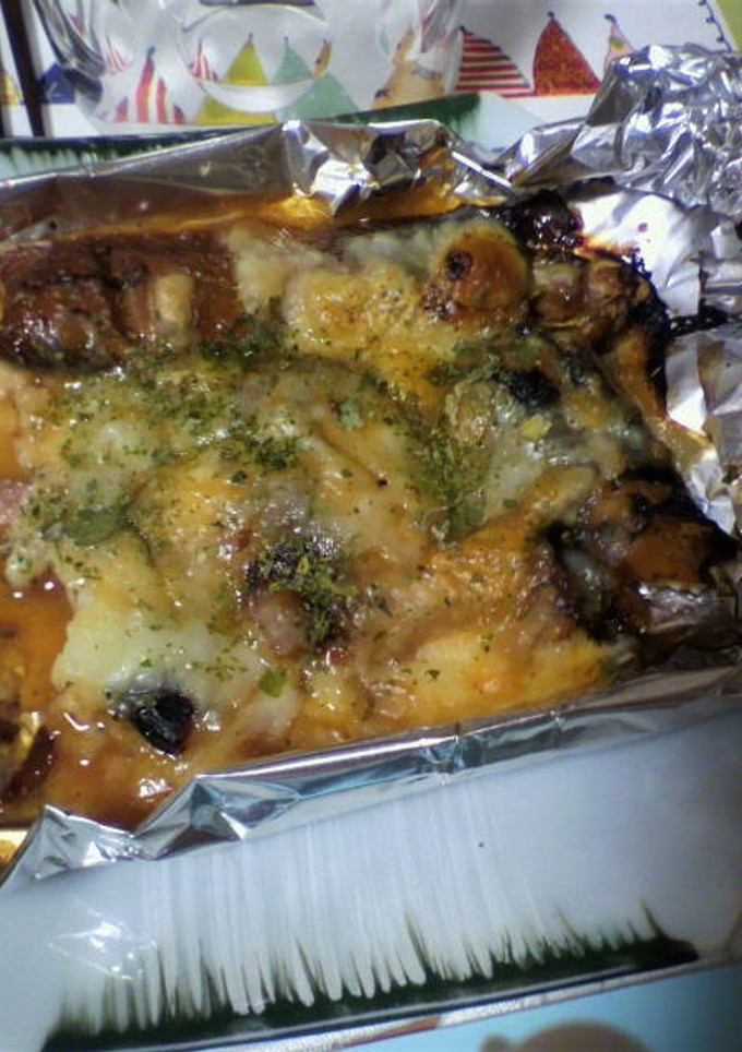 さんま蒲焼缶のチーズ焼き-レシピのメイン写真