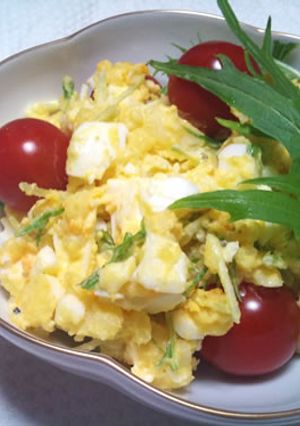 水菜シャキシャキ!ポテトサラダ♡-レシピのメイン写真