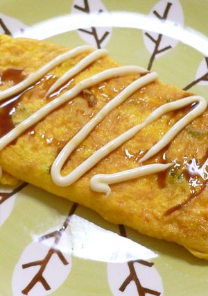 ねぎチーズオムレツ-レシピのメイン写真