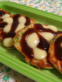 チーズ乗せお好み焼き-レシピのメイン写真