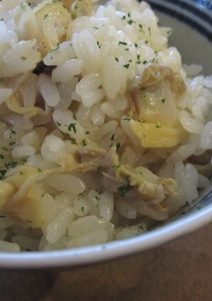 〜潮香る〜あさりご飯-レシピのメイン写真