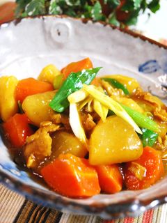☉根菜の和風カレーあんかけ煮☉-レシピのメイン写真