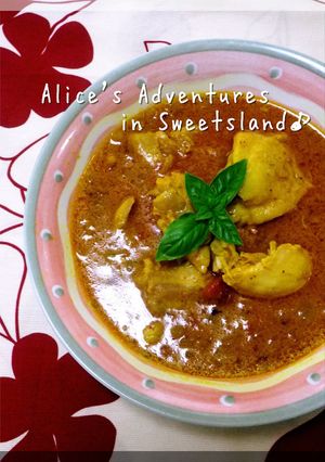 * スパイシィ❤ヨーグルトチキンカレー♪-レシピのメイン写真