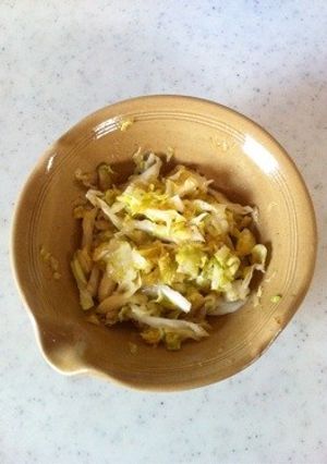 キャベツの和え物-レシピのメイン写真