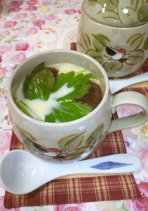 【副菜】簡単！お鍋で茶碗蒸し♥-レシピのメイン写真