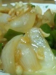 簡単うま♪新玉ねぎとピーマンの揚げ玉炒め-レシピのメイン写真