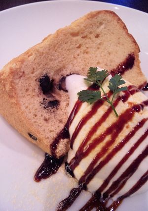 和カフェのきなこシフォンケーキ☆-レシピのメイン写真