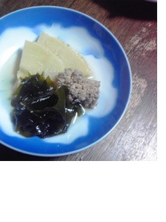 筍と真子とわかめの煮物-レシピのメイン写真