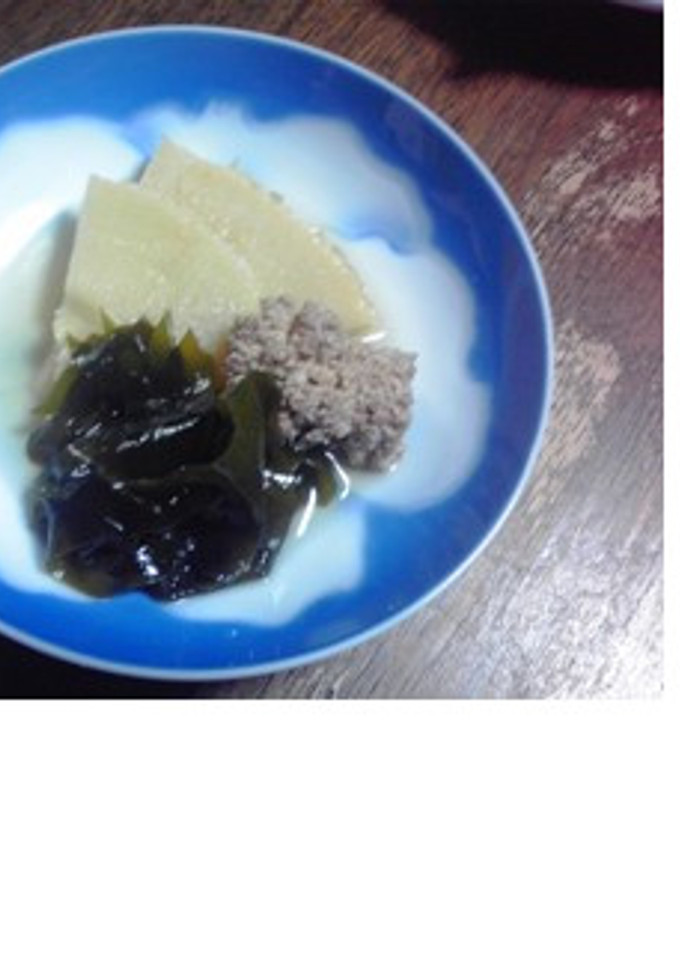 筍と真子とわかめの煮物-レシピのメイン写真
