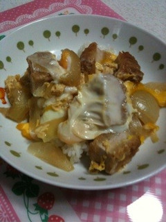 市販揚げカツ増やして増やして4人前カツ丼-レシピのメイン写真