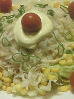 バチそうめん(ふしそうめん)サラダ-レシピのメイン写真