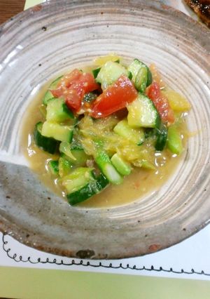 野菜たっぷり♪フルーツソース仕立て！-レシピのメイン写真