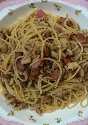 カリカリかまぼこのサラダパスタ-レシピのメイン写真