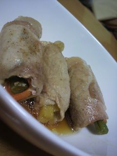 野菜豚巻き゚。。゚゚。-レシピのメイン写真