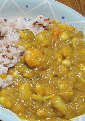 シーフードと大豆のカレー-レシピのメイン写真