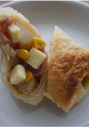 簡単ベーコンチーズパイ♪-レシピのメイン写真