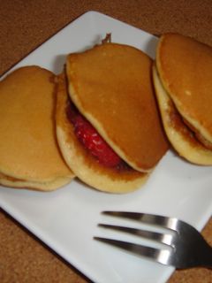 HMでしっとりミニどら焼き♪-レシピのメイン写真