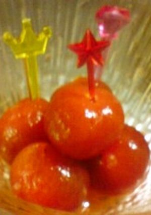 夏のおやつにひんやりキラキラとまと☆-レシピのメイン写真