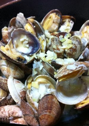 あさりの酒蒸し　～残りはパスタに～-レシピのメイン写真